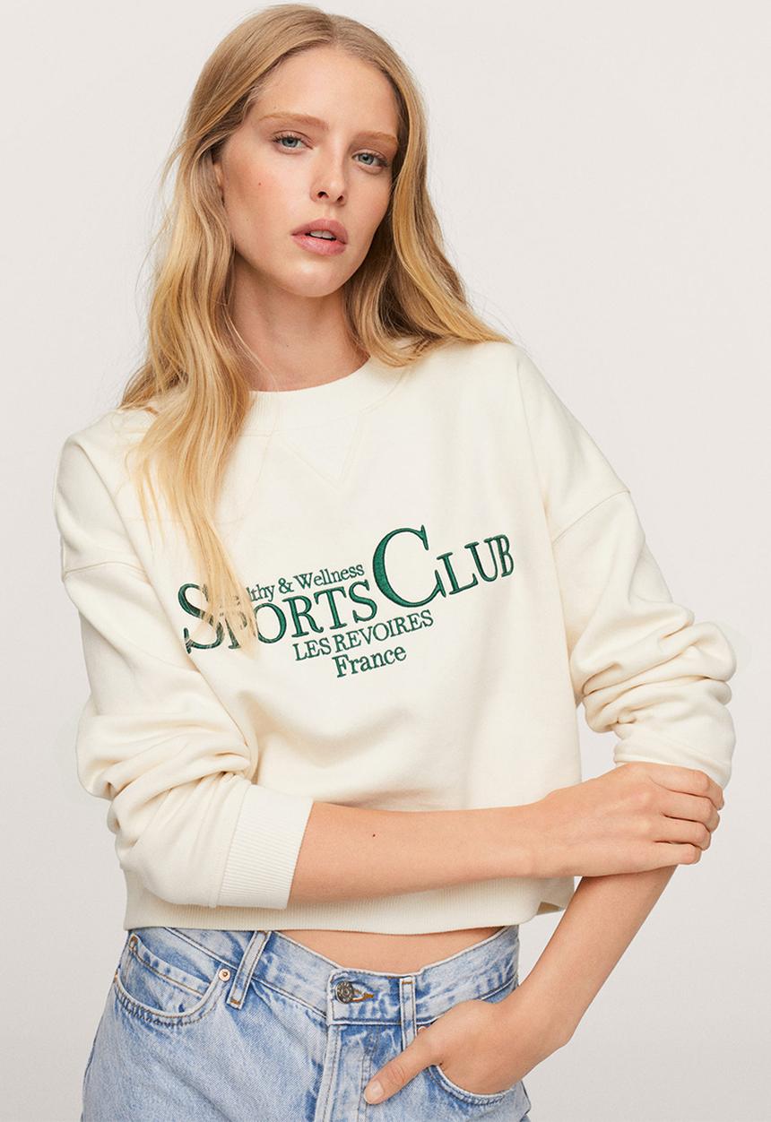 MANGO - Sweatshirtpstsport - light beige
