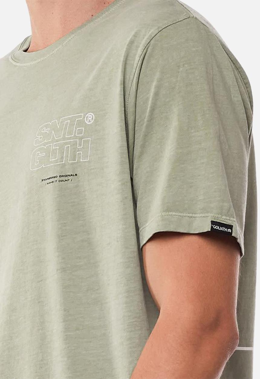 St. Goliath - Censor short sleeve tee - green