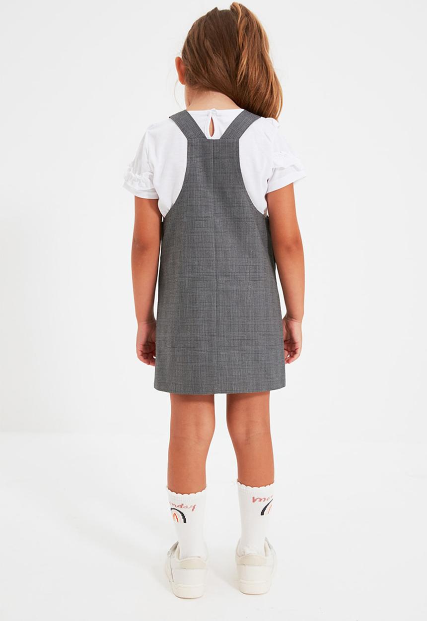 Trendyol - Pinafore dress - black