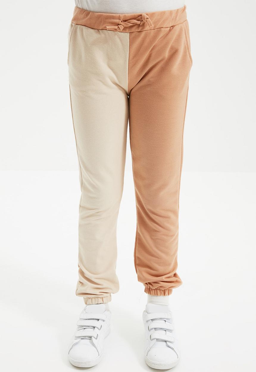 Trendyol - Two tone jogger - camel