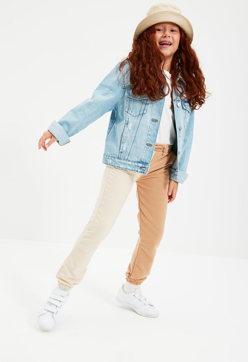 Trendyol - Two tone jogger - camel