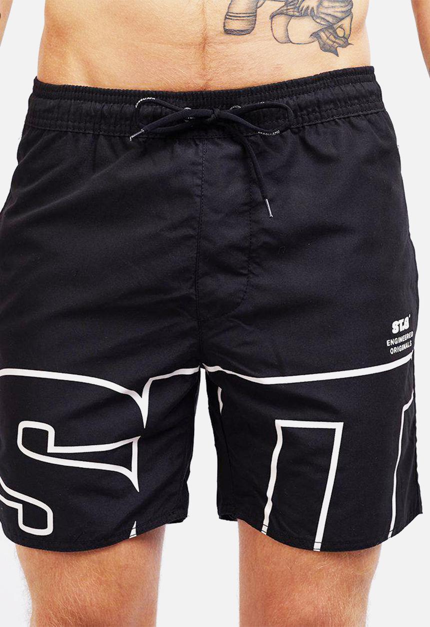 St. Goliath - Catalyst pull on shorts - black
