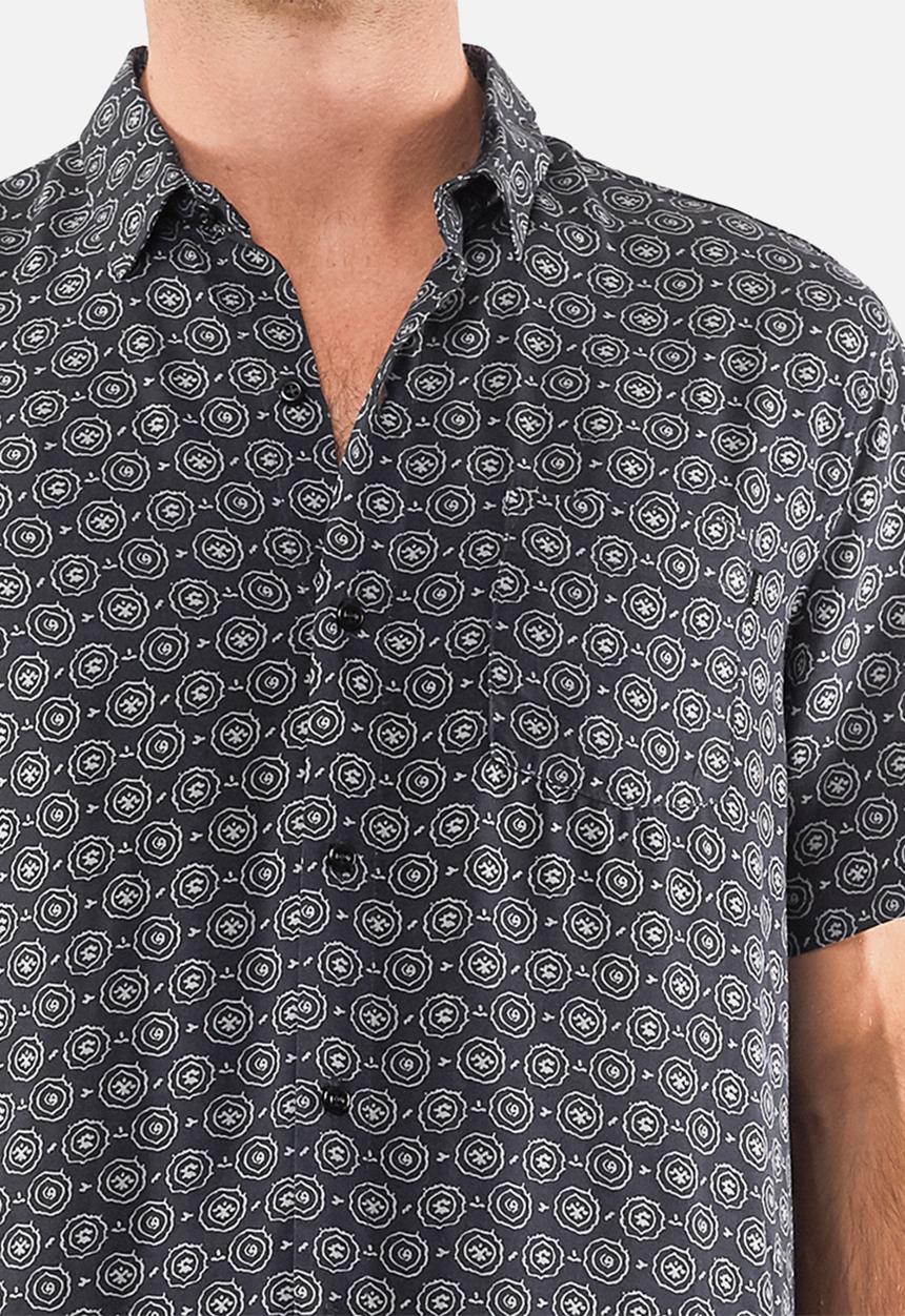 St. Goliath - Questro short sleeve shirt - navy