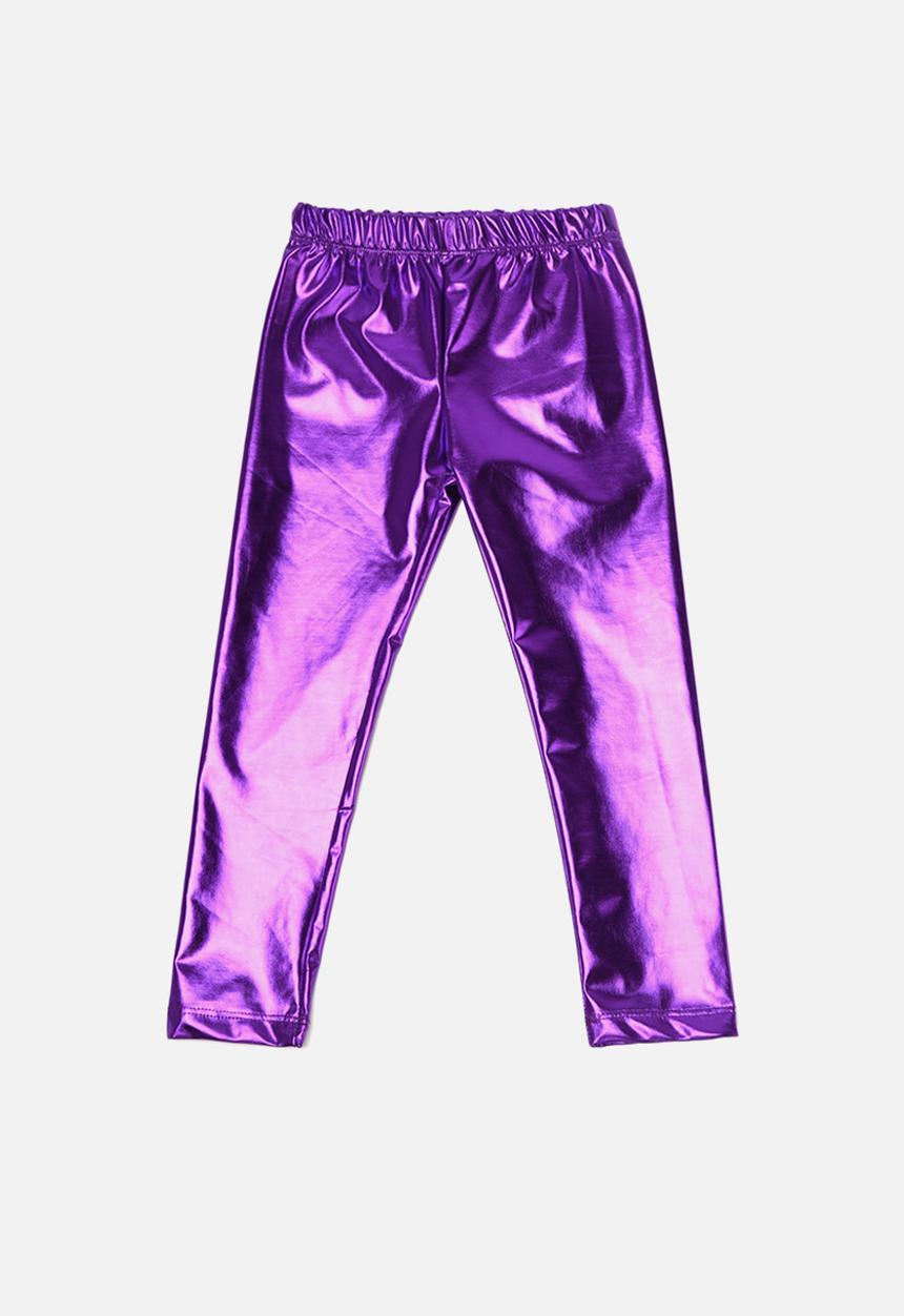 Trendyol - Leggings - metallic purple