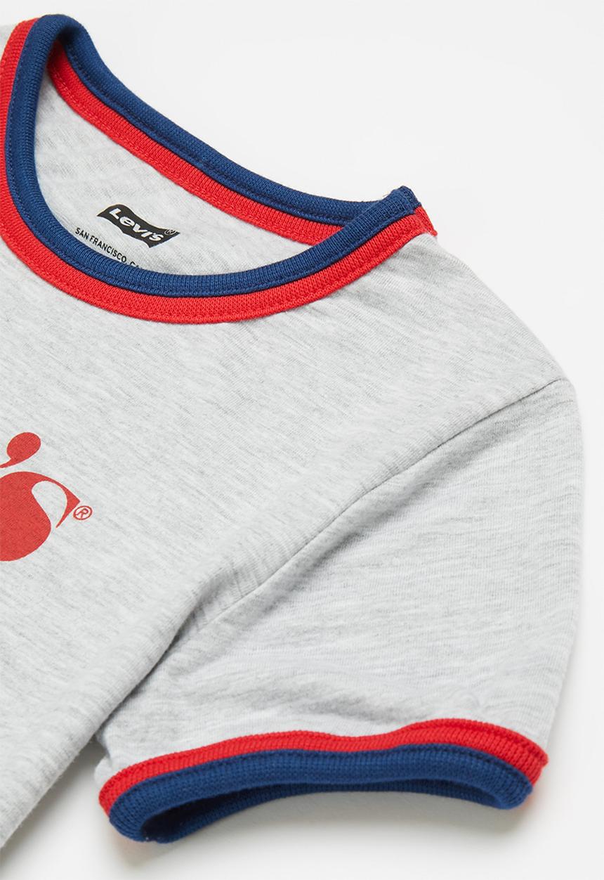 Levi’s® - Graphic ringer tee - light grey
