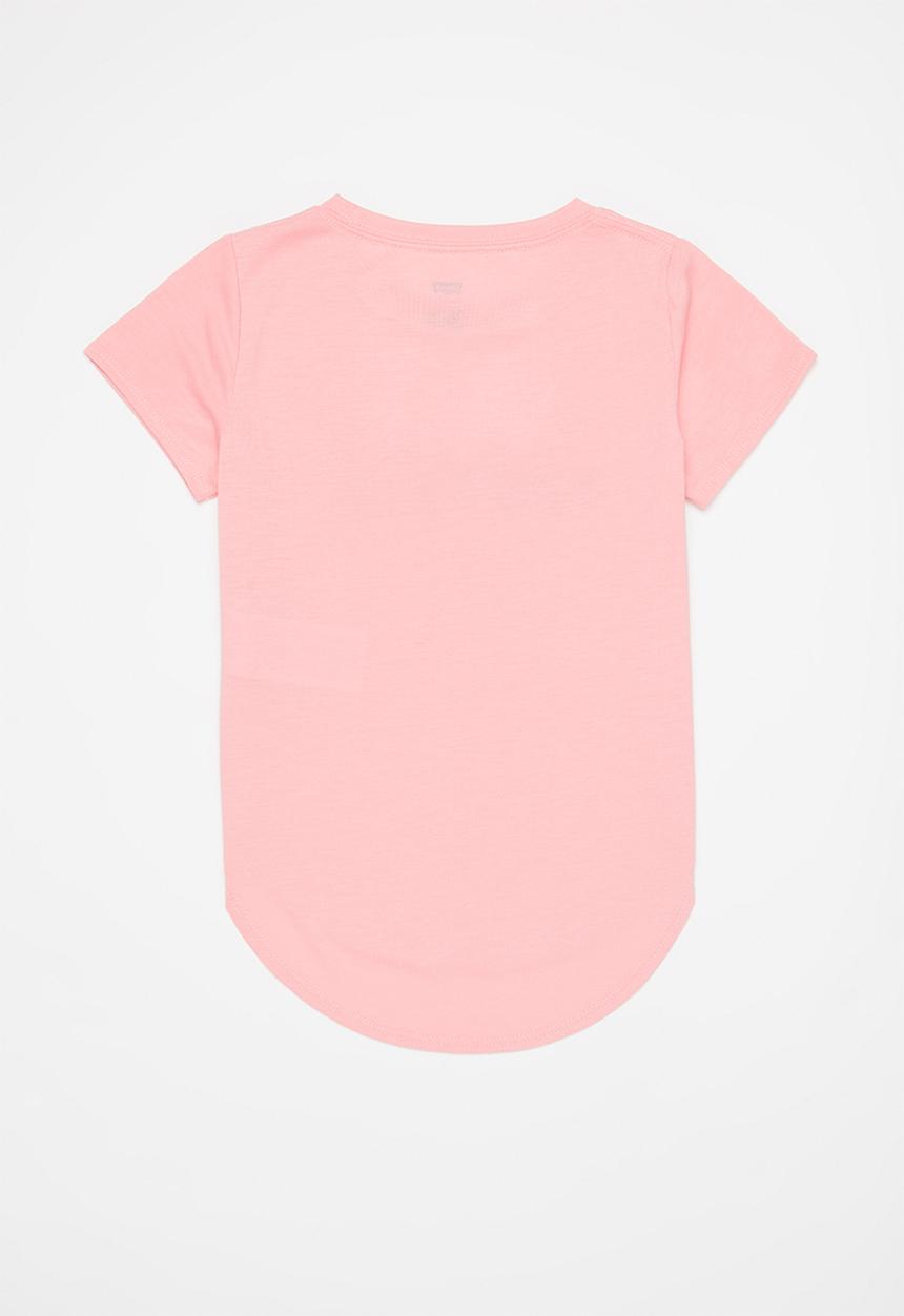 Levi’s® - Levi's high-low graphic tee shirt - pink