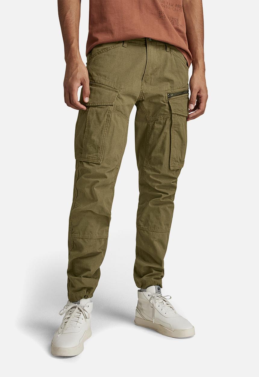 G-STAR - Rovic zip 3d straight tapered - dark olive