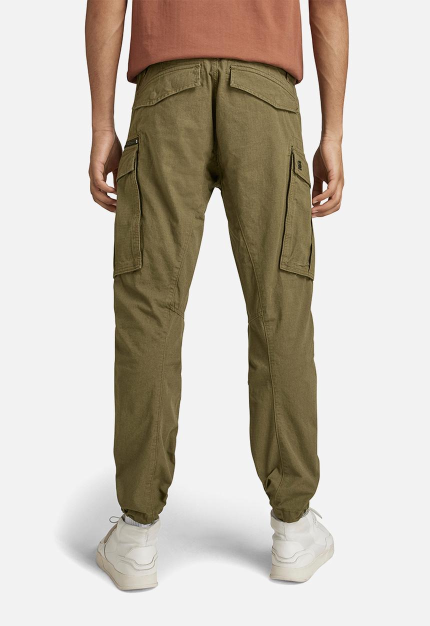 G-STAR - Rovic zip 3d straight tapered - dark olive