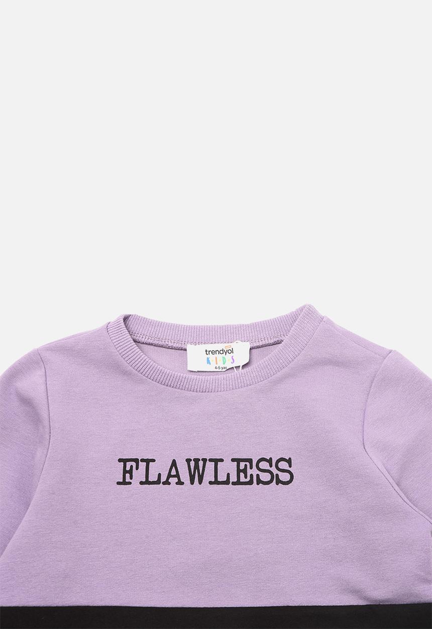 Trendyol - Flawless colour block sweatshirt - multi 