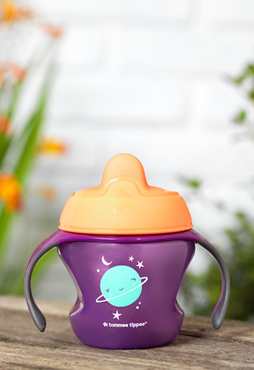 Tommee Tippee - Explora first sips cup - girl 4 months+ - purple