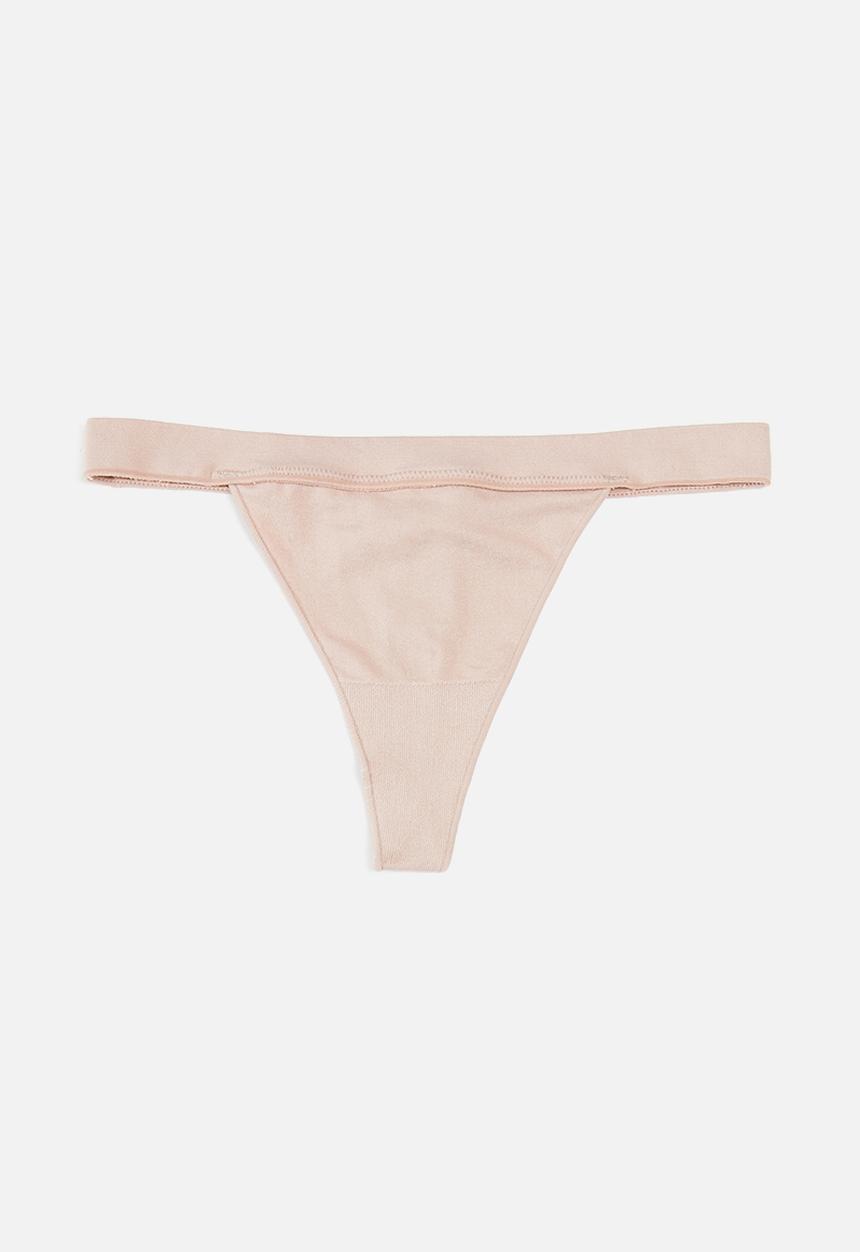 Cotton On - Seamless tanga thong brief 3 pack - multi