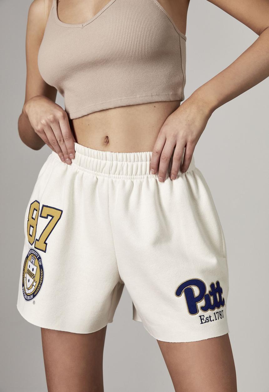 Factorie - Lcn college fleece short - lcn pit ivory