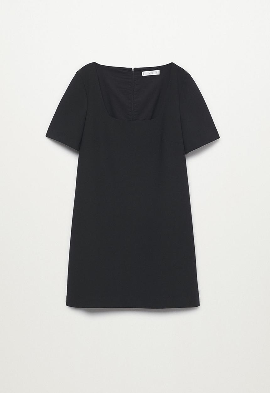 MANGO - Dress mila - black
