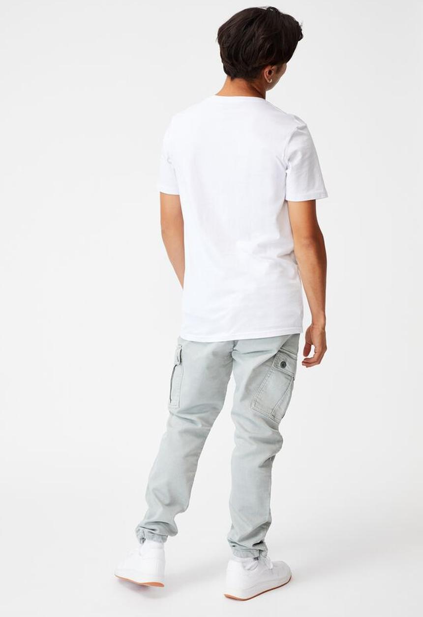 Cotton On - Military cargo pant - washed quarry