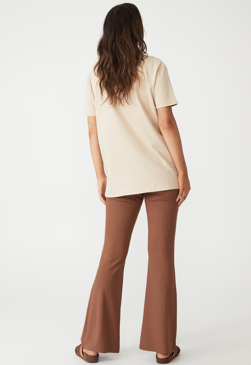 Cotton On - The oversized dad tee - soft sand