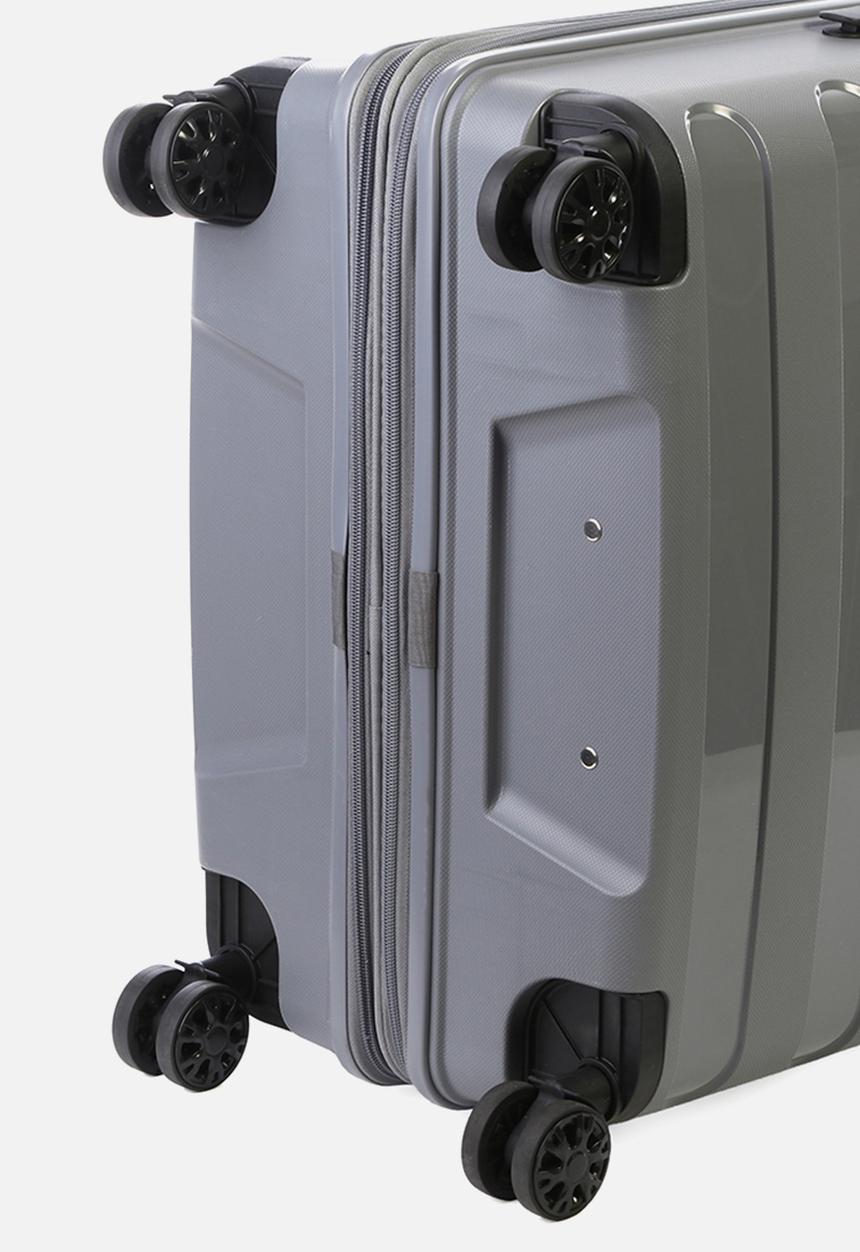 Cellini - Sonic 4 wheel trolley-64cm grey
