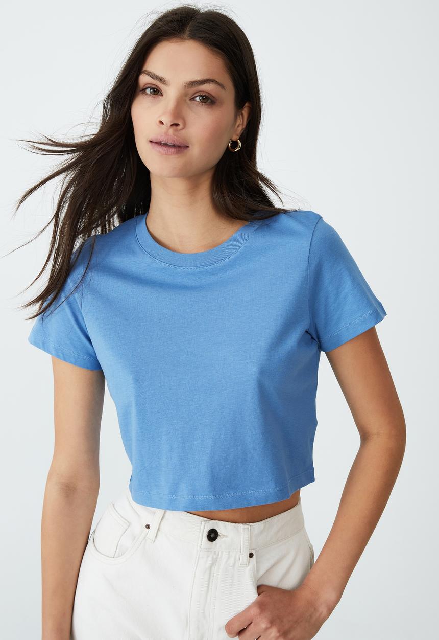 Cotton On - The baby tee - blue 