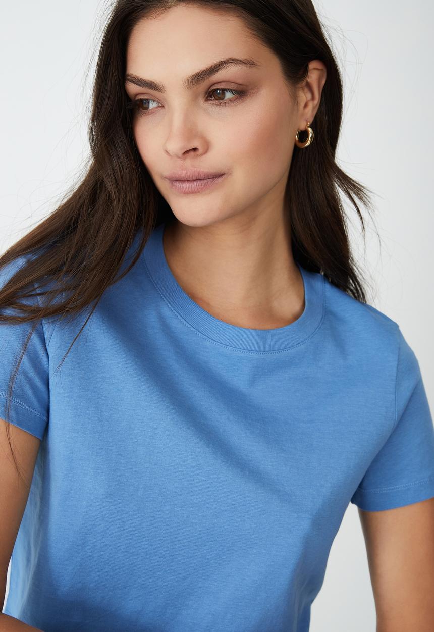 Cotton On - The baby tee - blue 