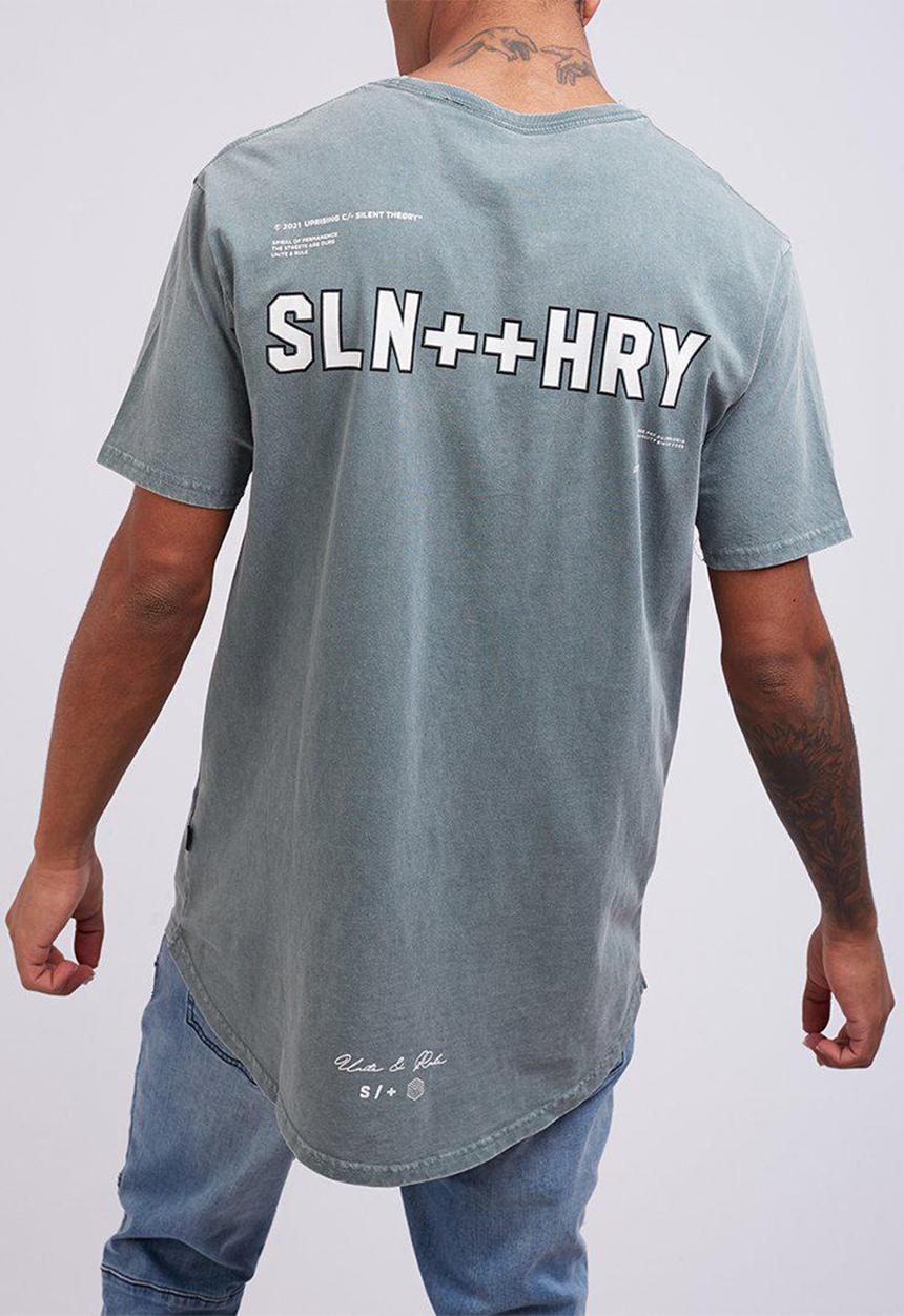 Silent Theory - Corprock short sleeve tee - acid green