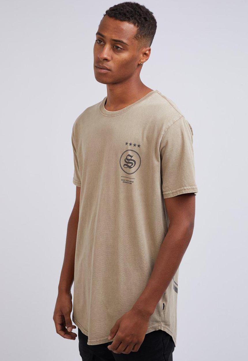 Silent Theory - Express short sleeve tee - acid brown