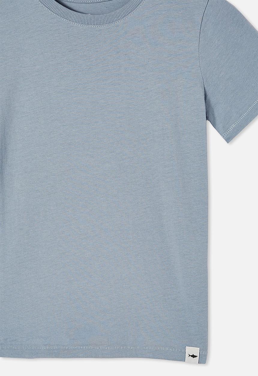 Cotton On - Core short sleeve tee - dusty blue