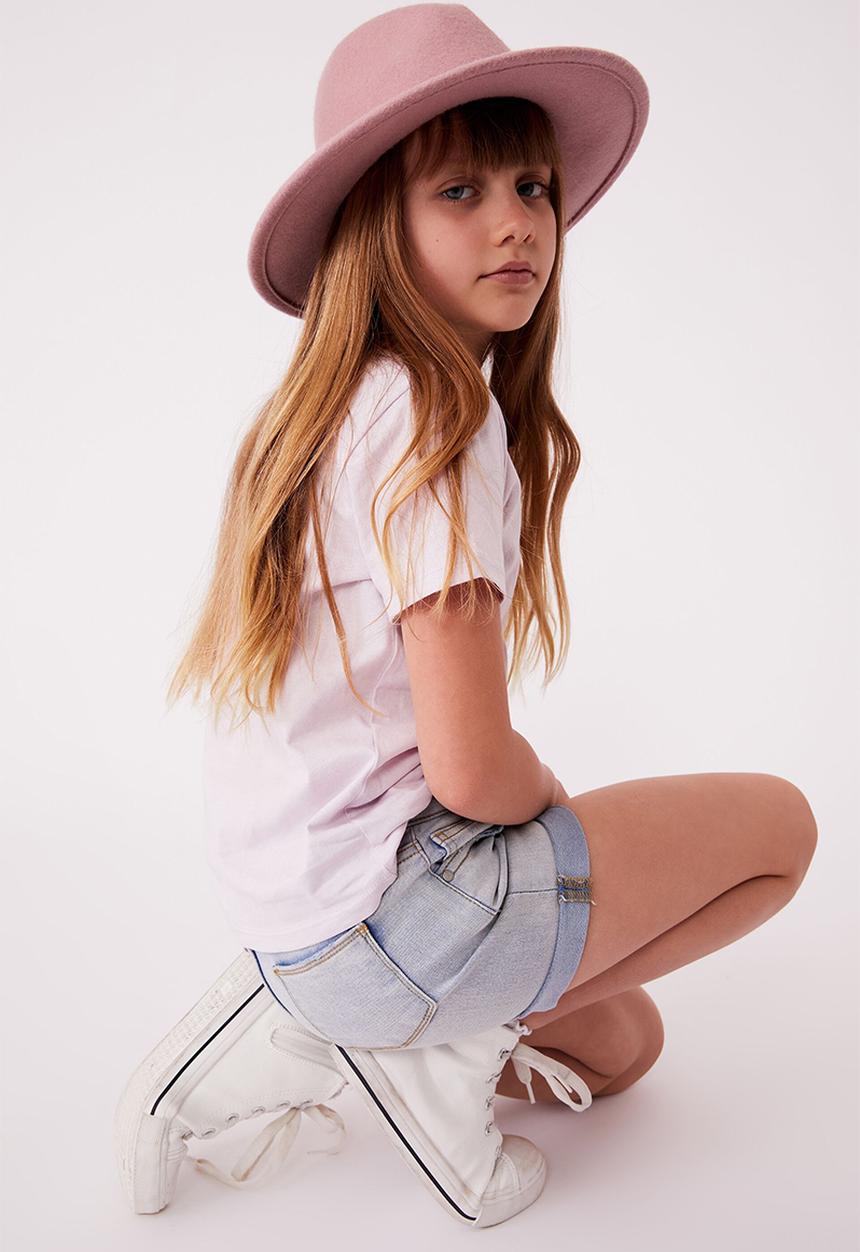 Cotton On - Penelope short sleeve tee - lavender fog