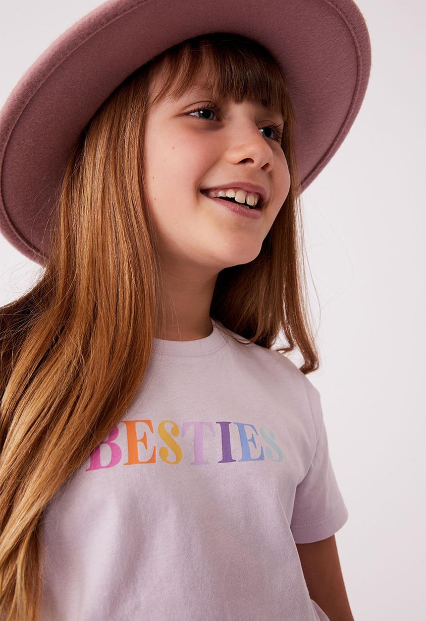 Cotton On - Penelope short sleeve tee - lavender fog
