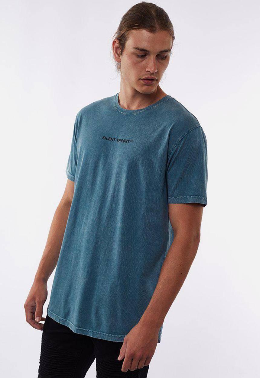 Silent Theory - Graphic short sleeve tee - lake blue