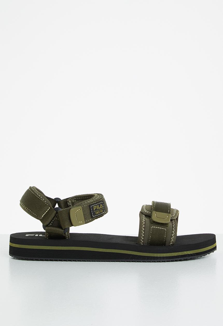 FILA - Savanna sandal - black & green