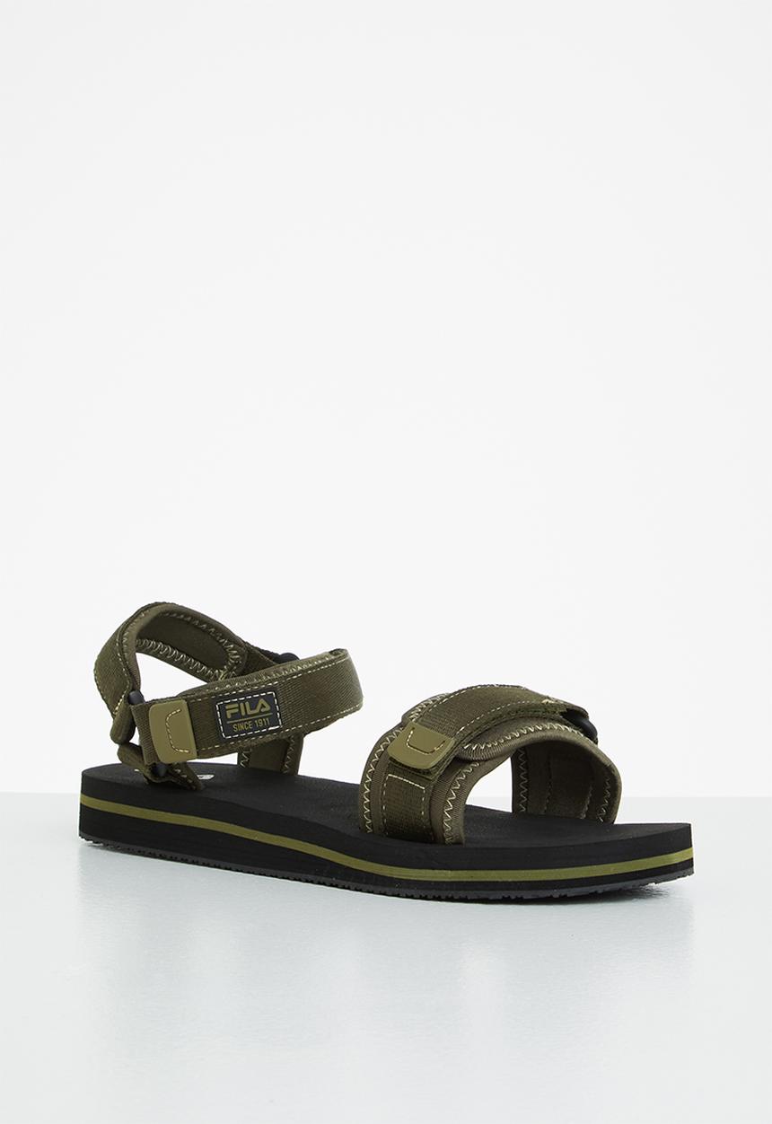 FILA - Savanna sandal - black & green