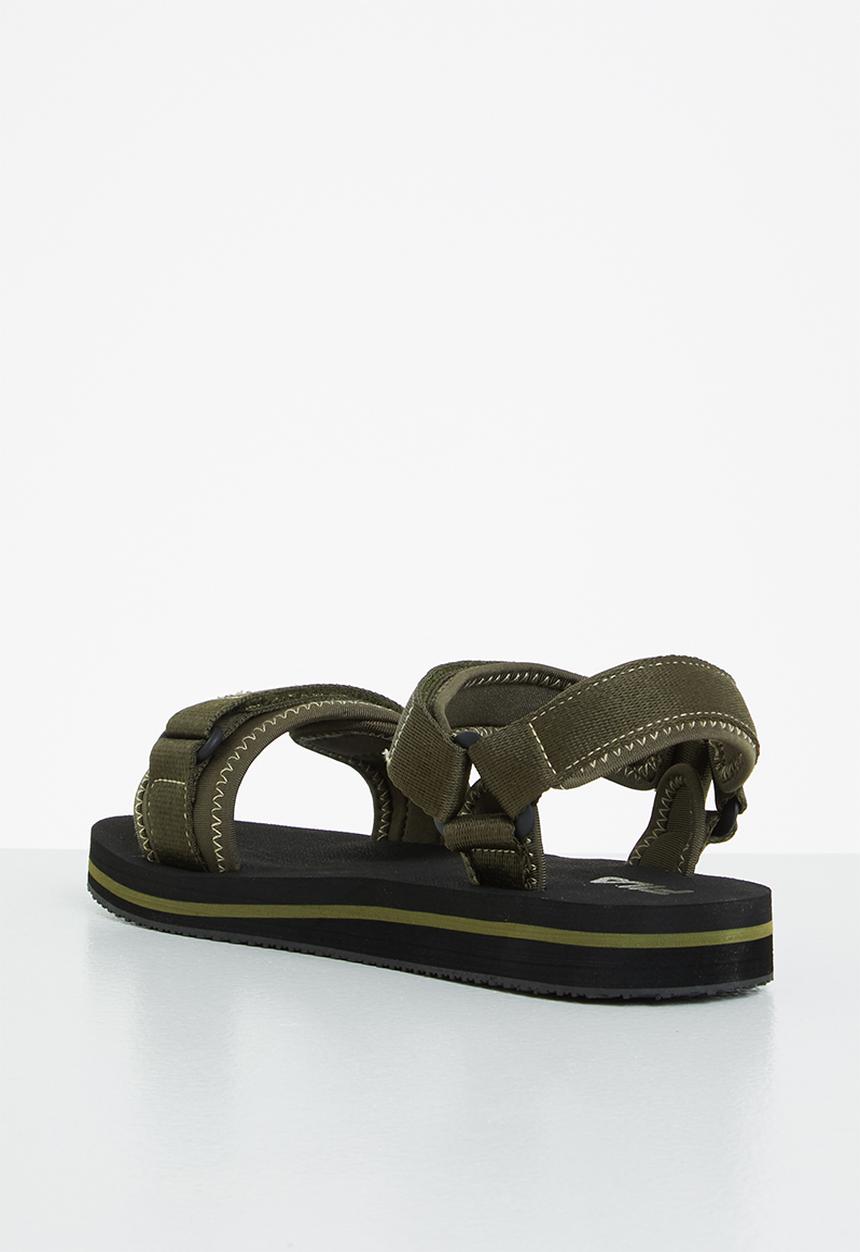 FILA - Savanna sandal - black & green