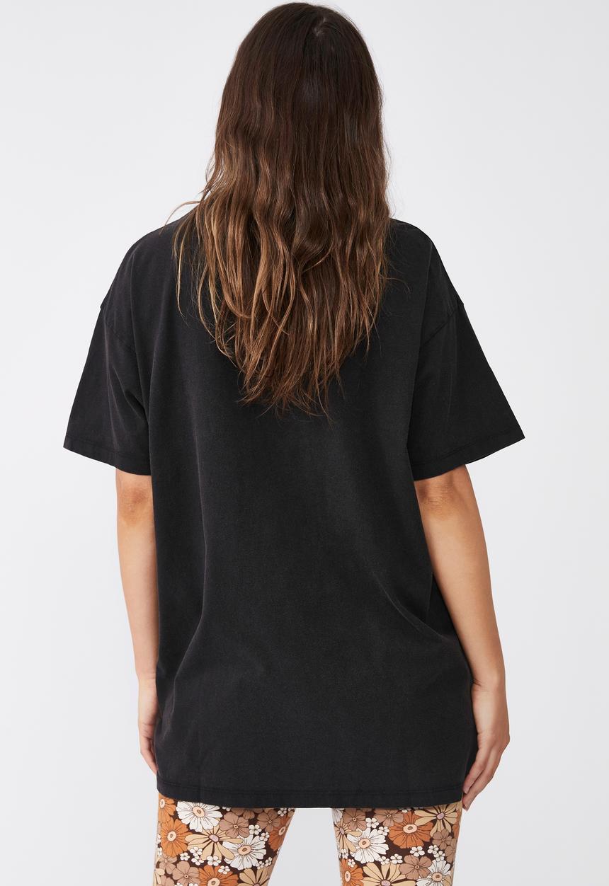 Cotton On - Boyfriend fit graphic tee - black 