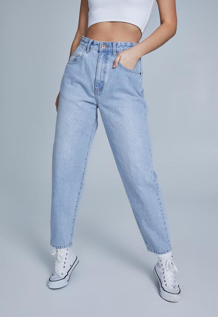 Cotton On - Slouch mom jean - lennox blue