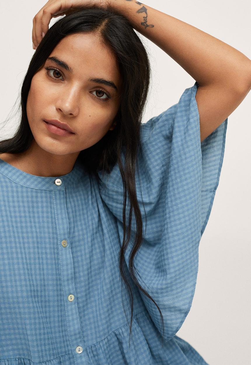 MANGO - Dress almu-h - medium blue