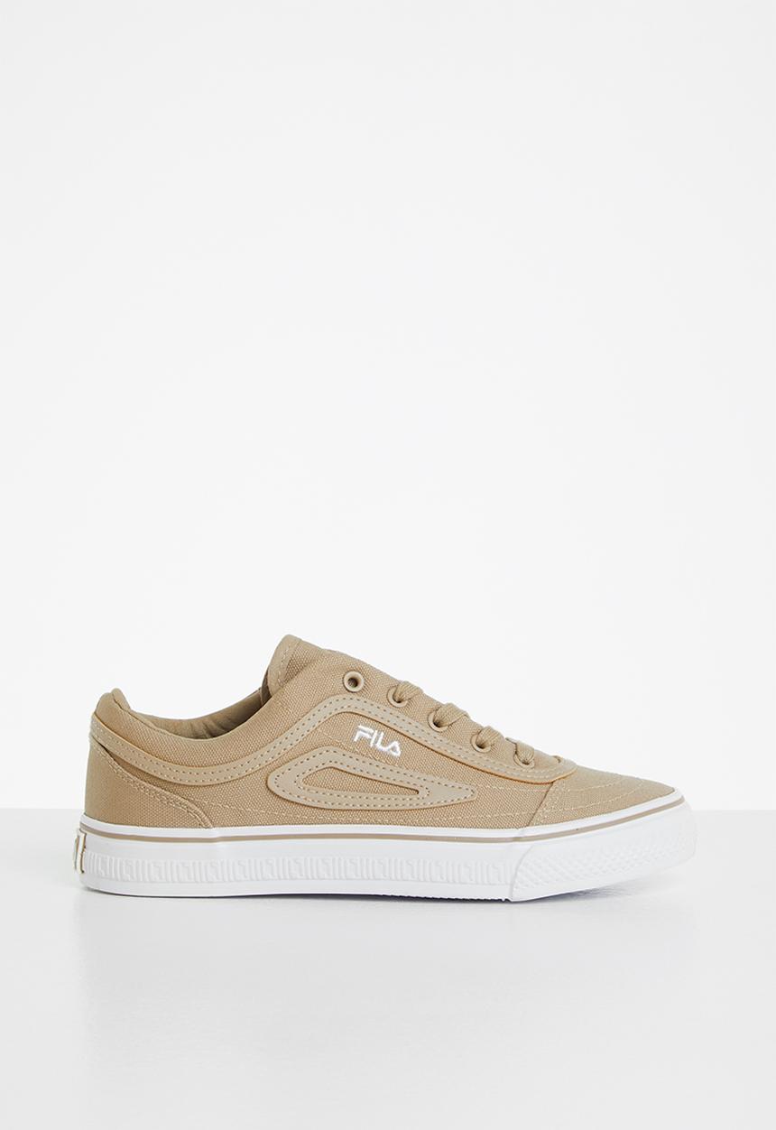 FILA - Classic border 2 canvas - beige/white