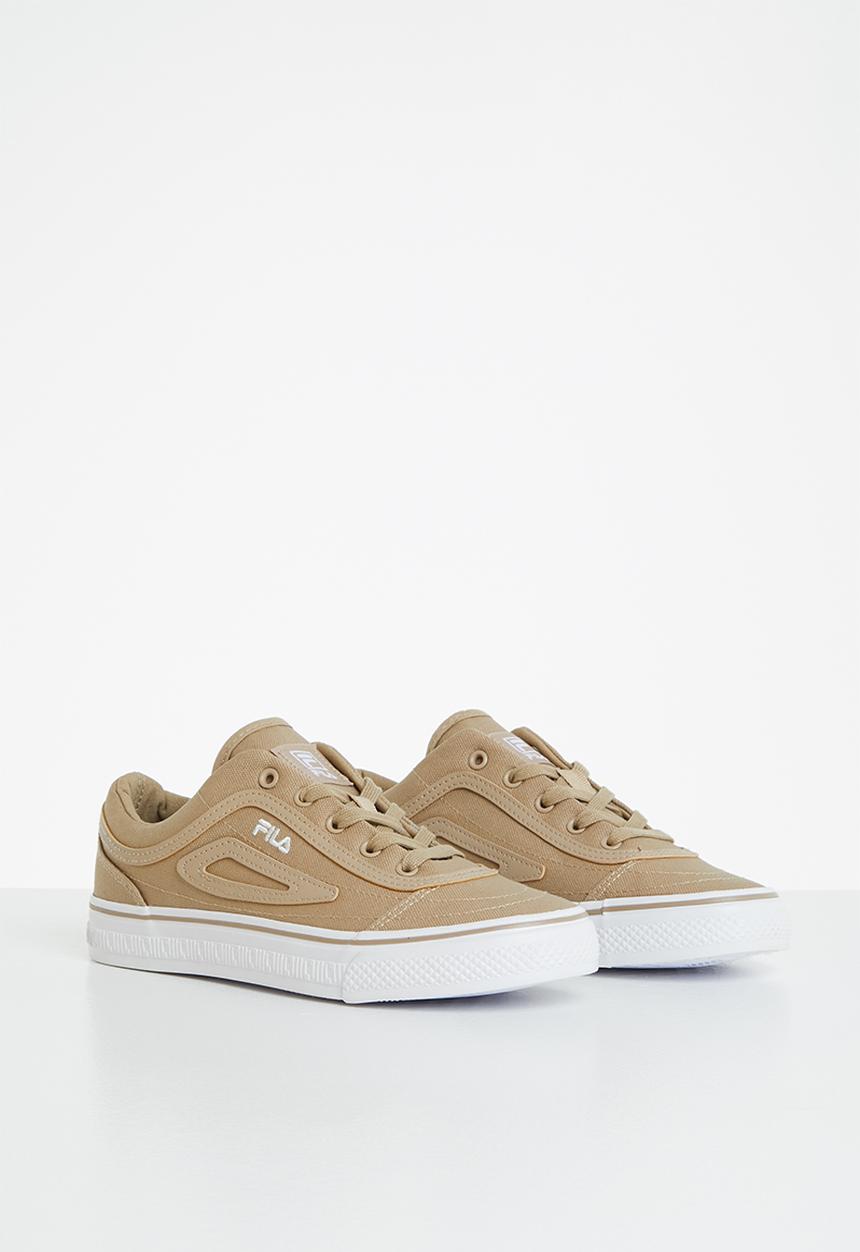 FILA - Classic border 2 canvas - beige/white