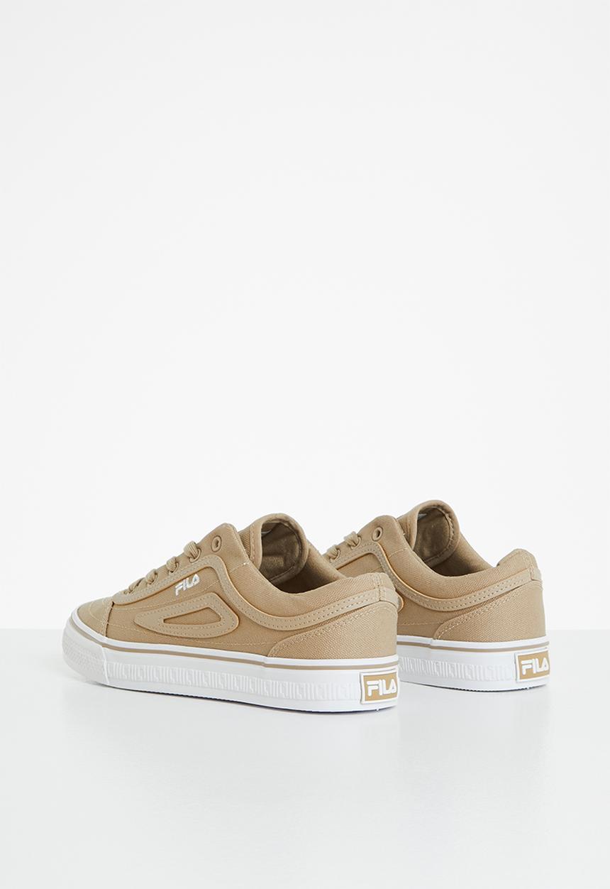 FILA - Classic border 2 canvas - beige/white