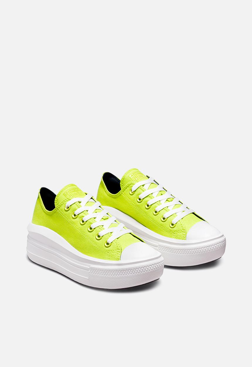 Converse - Chuck taylor all star move - lime twist/white/white