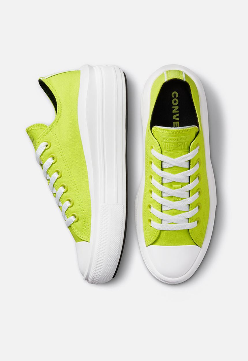 Converse - Chuck taylor all star move - lime twist/white/white