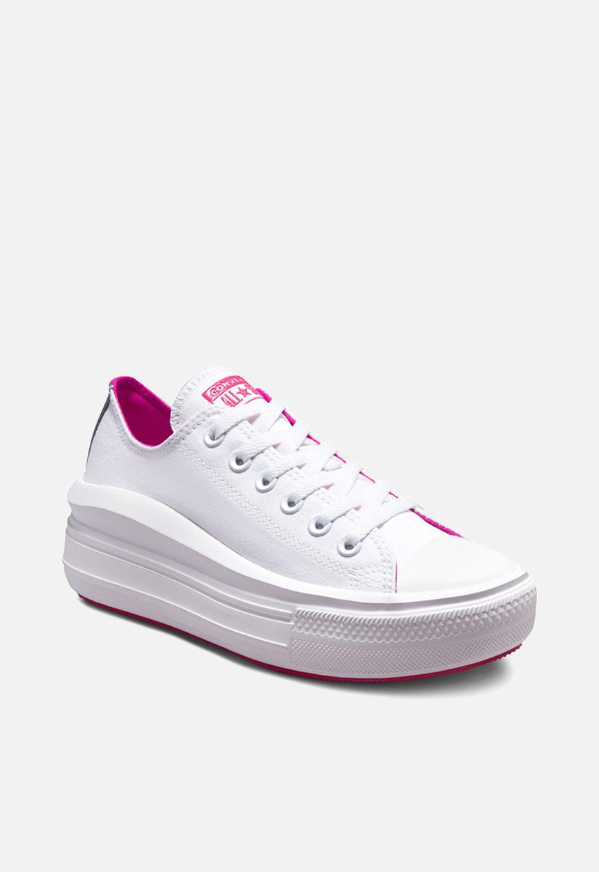 Converse - Chuck taylor all star move - white/white/prime pink