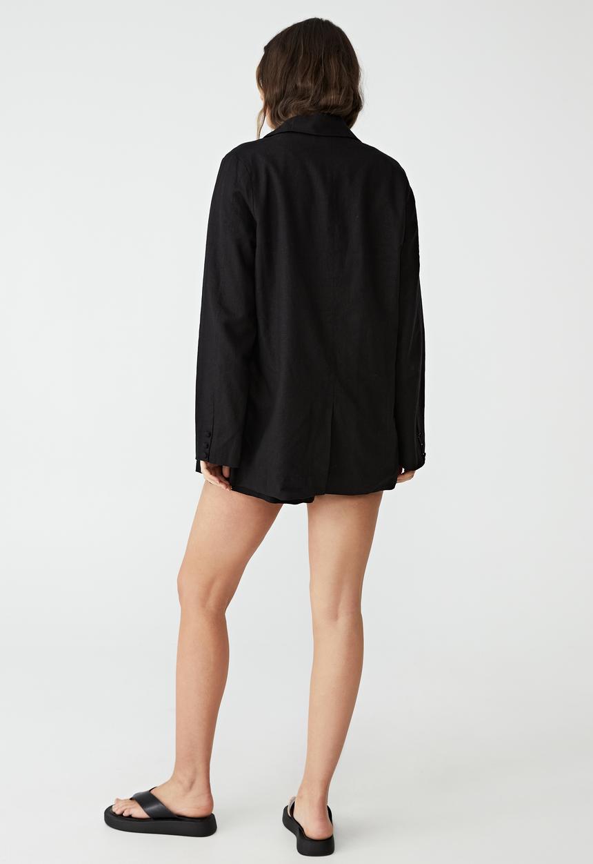Cotton On - Sunset blazer - black