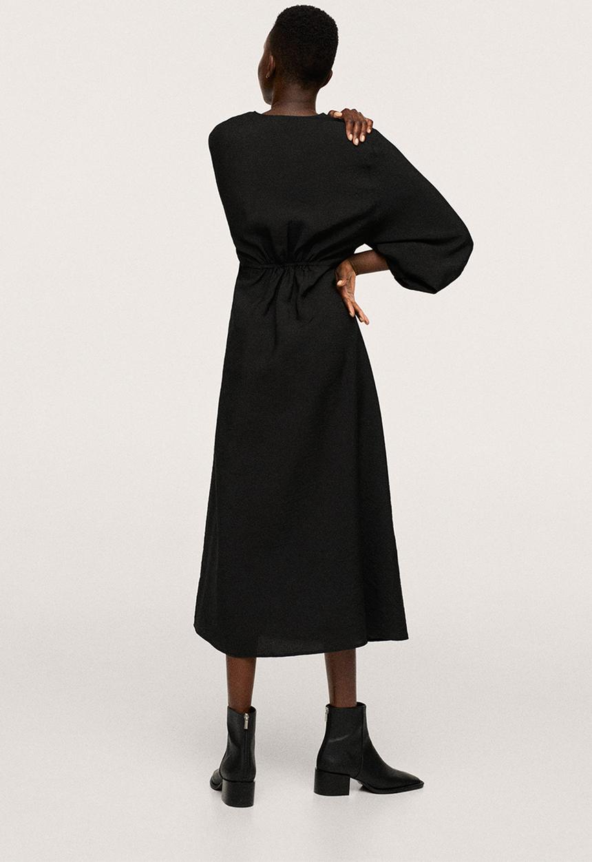 MANGO - Dress zepellin - black