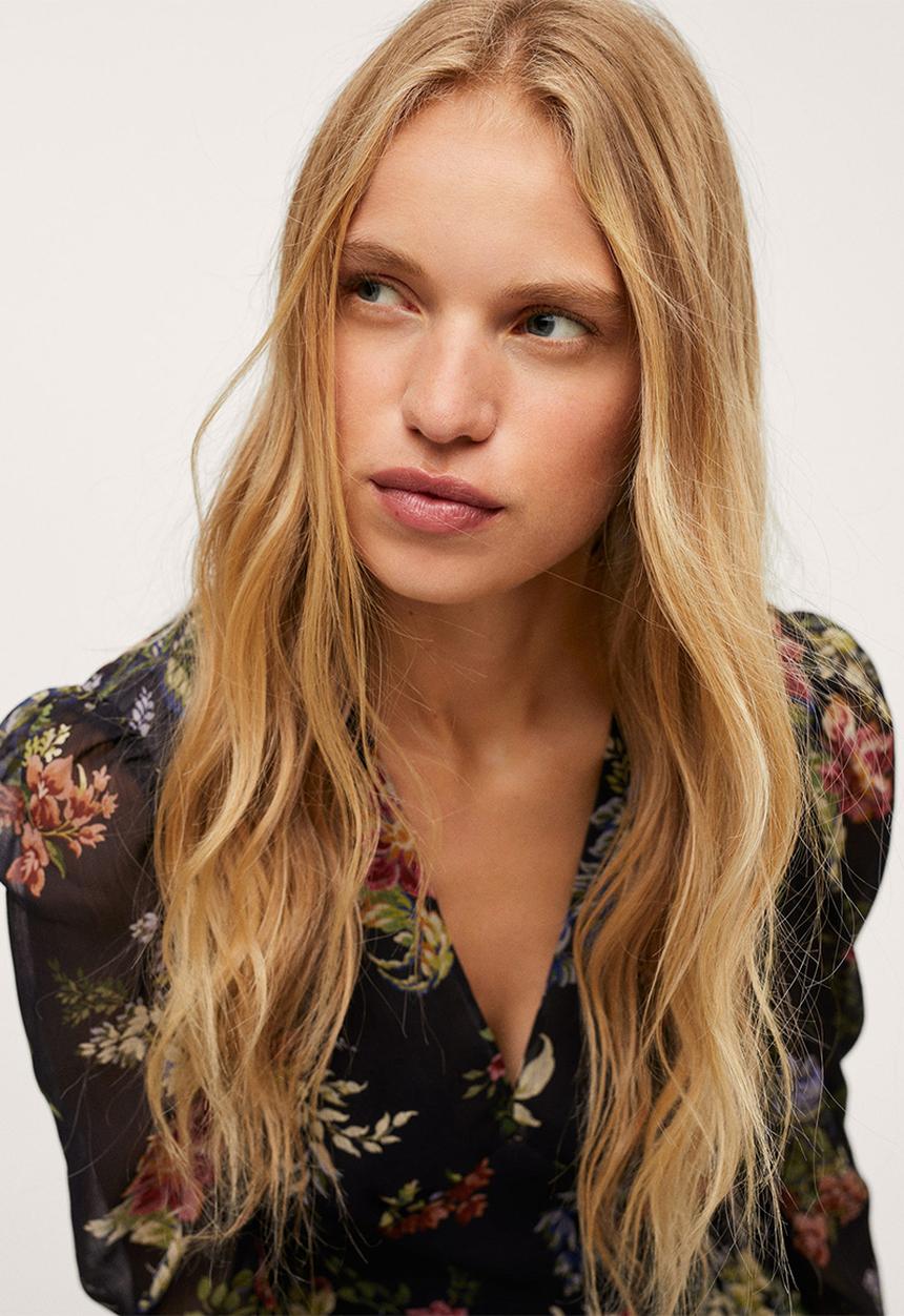 MANGO - Dress stelle - black