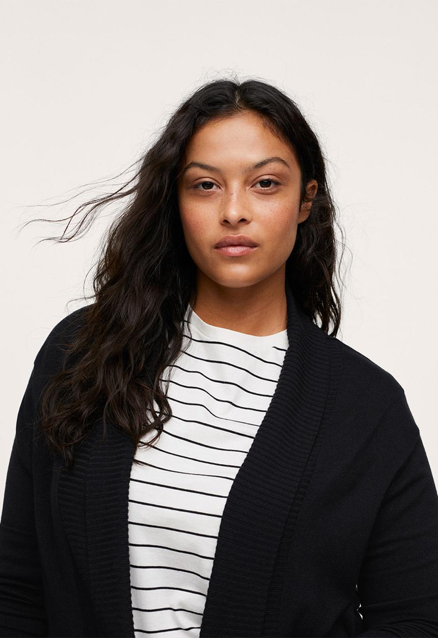 MANGO - Plus cardigan alma - black
