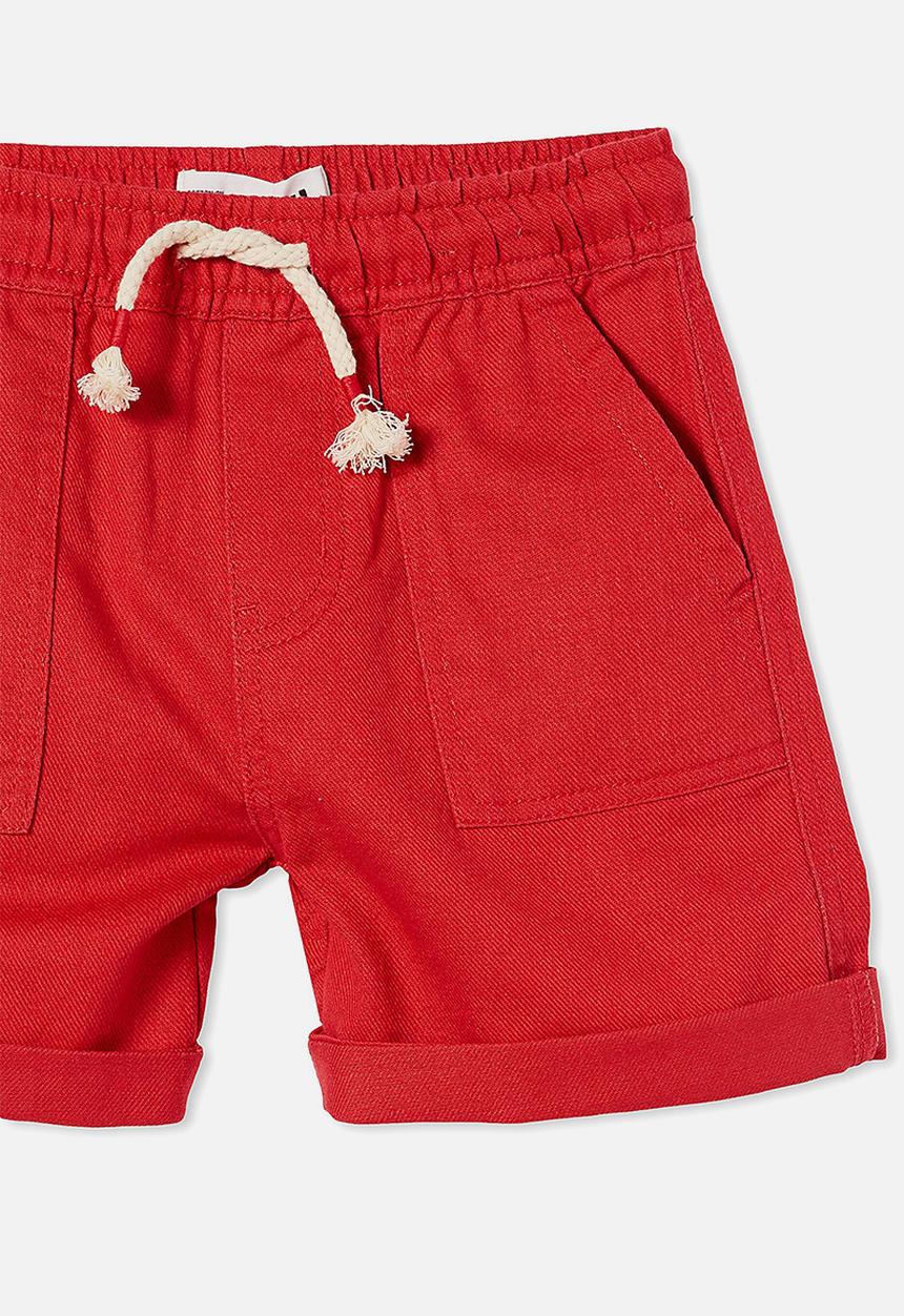 Cotton On - Hunter short - lucky red