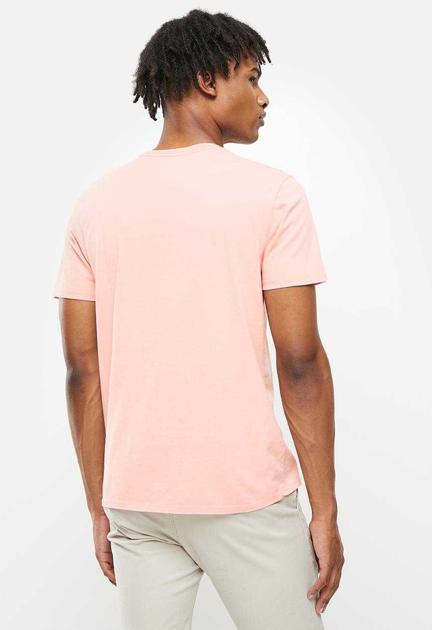 GUESS - Guess logo print tee - pink