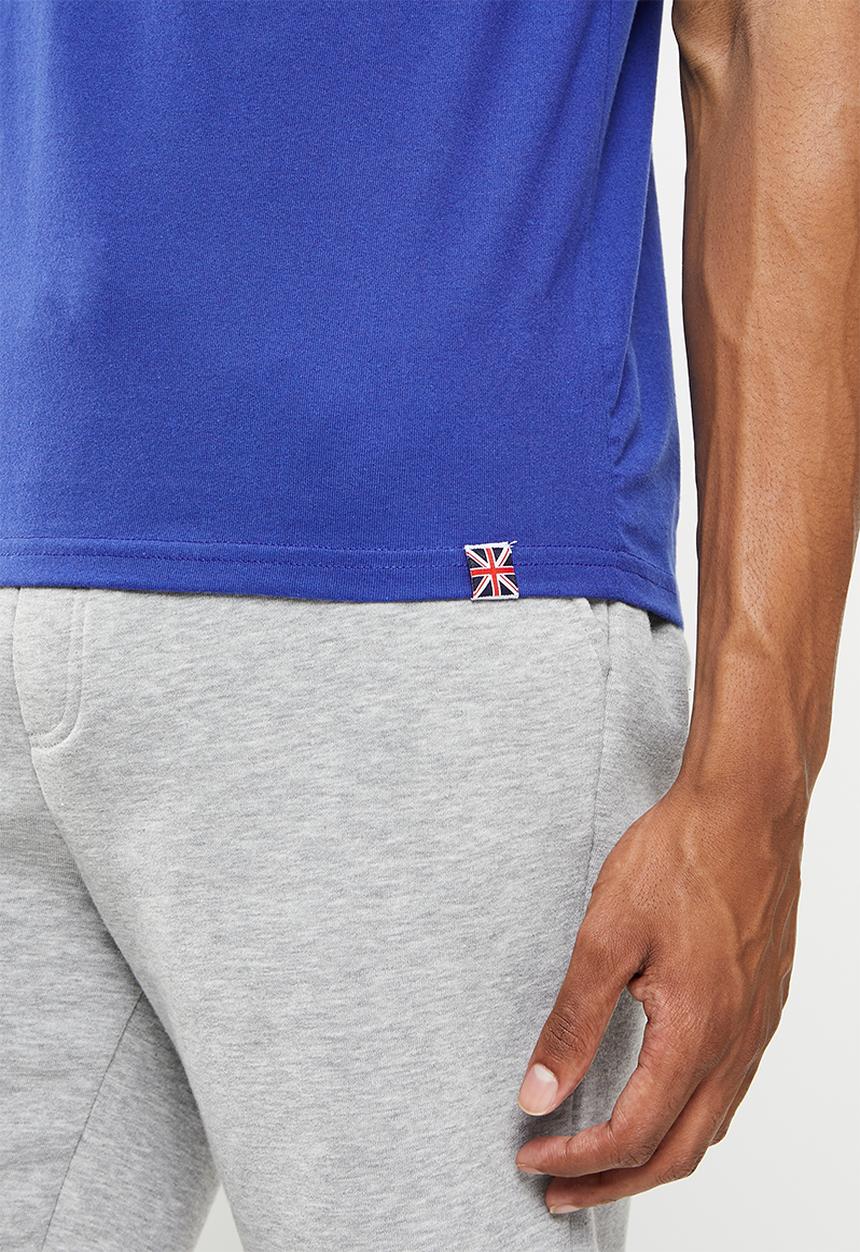 Lonsdale - Crew neck vest - royal