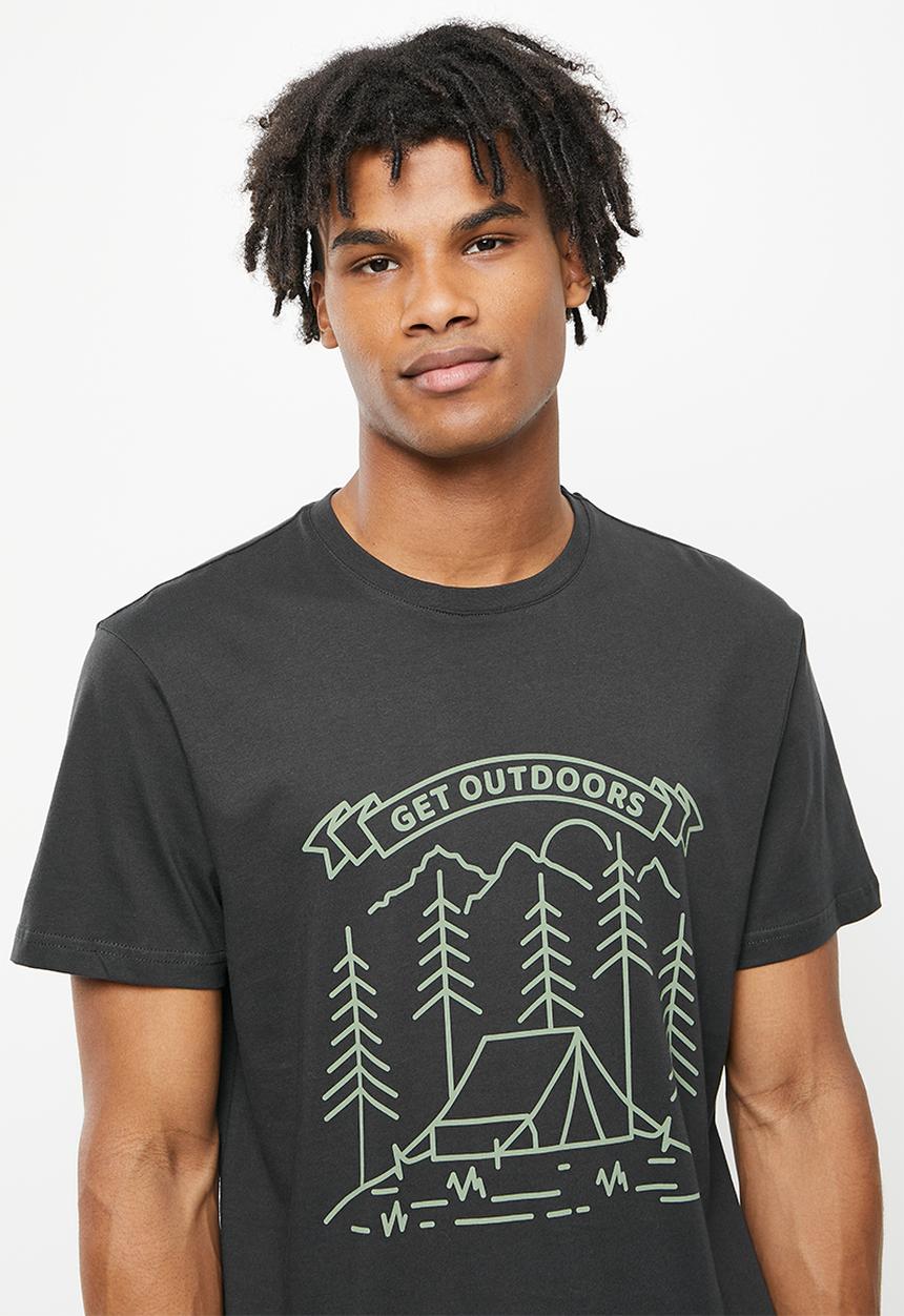 Only & Sons - Onsvintage reg short sleeve tee - moonless night 