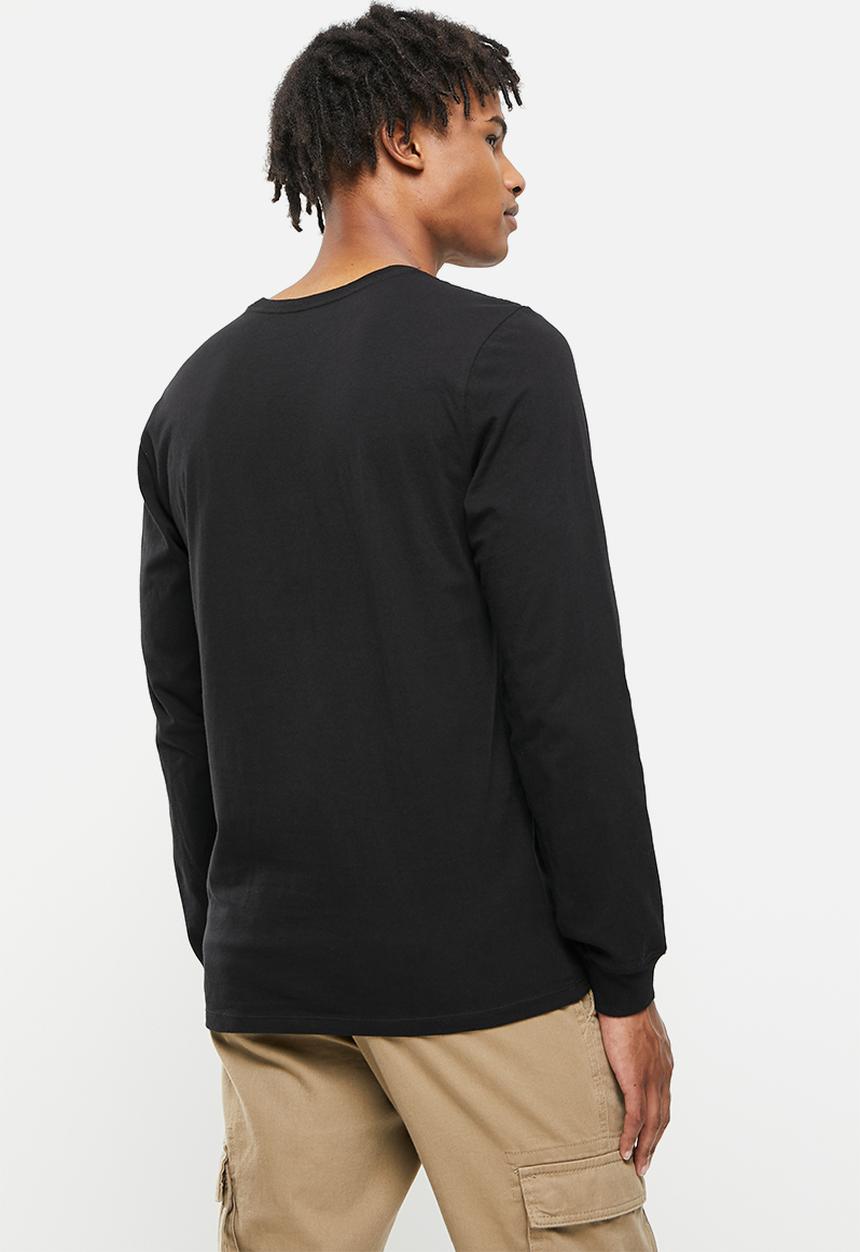 Hurley - Evd wsh oao icon long sleeve - black