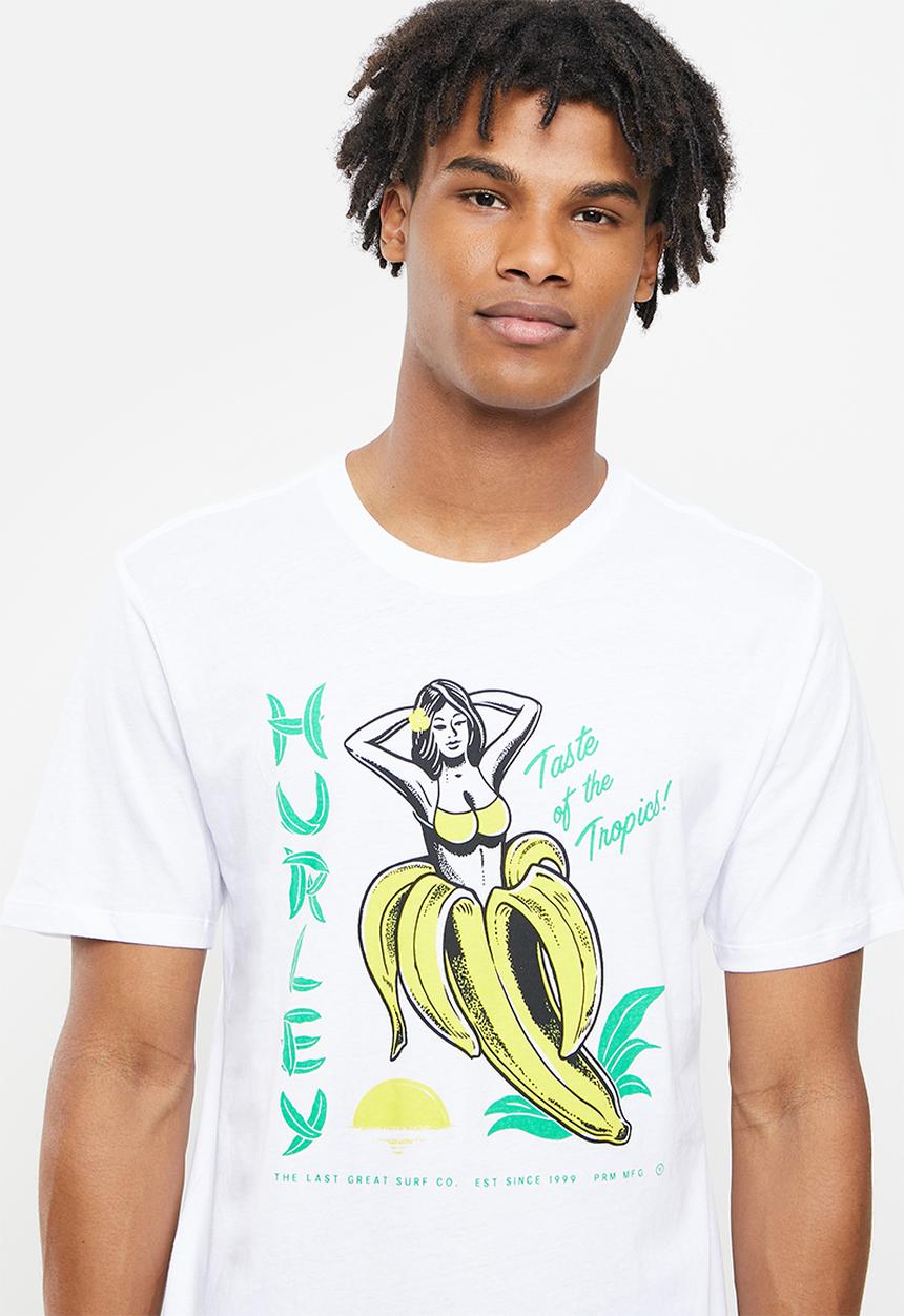 Hurley - Evd wsh taste of the tropics s - white